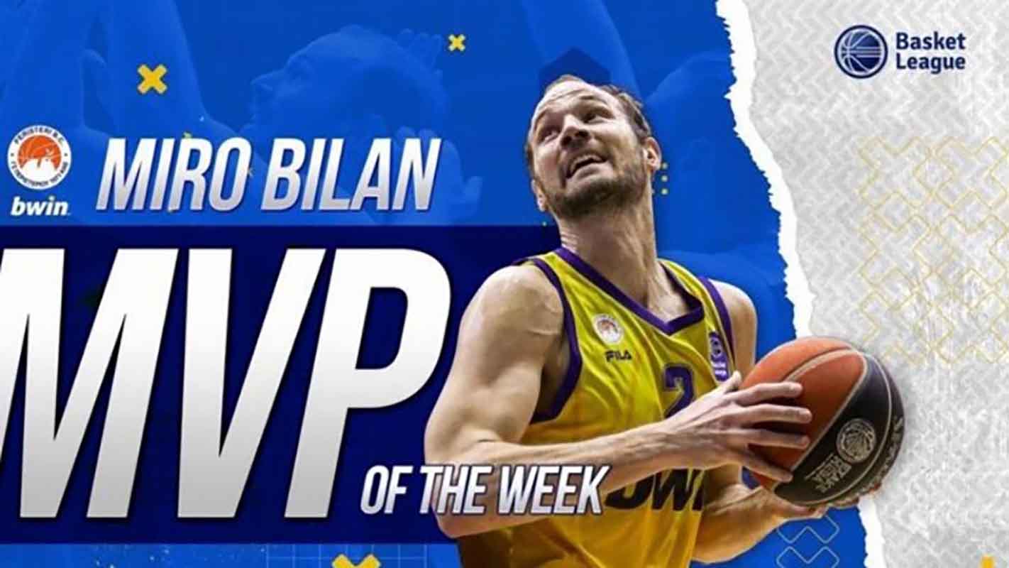 Basket League: MVP της εβδομάδας ο Μπίλαν