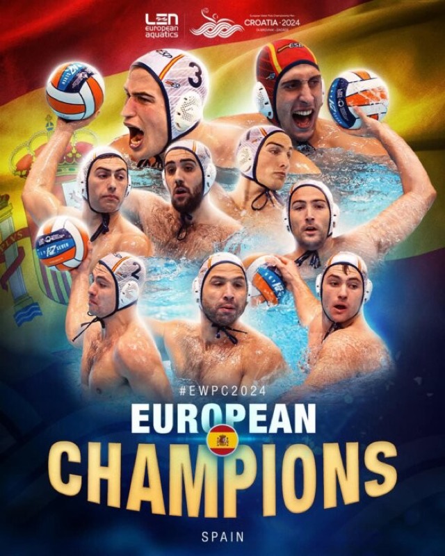 Πρωταθλήτρια Ευρώπης η Ισπανία δια... χειρός Γρανάδος (11-10 την Κροατία), Η Ιταλία το χάλκινο μετάλλιο