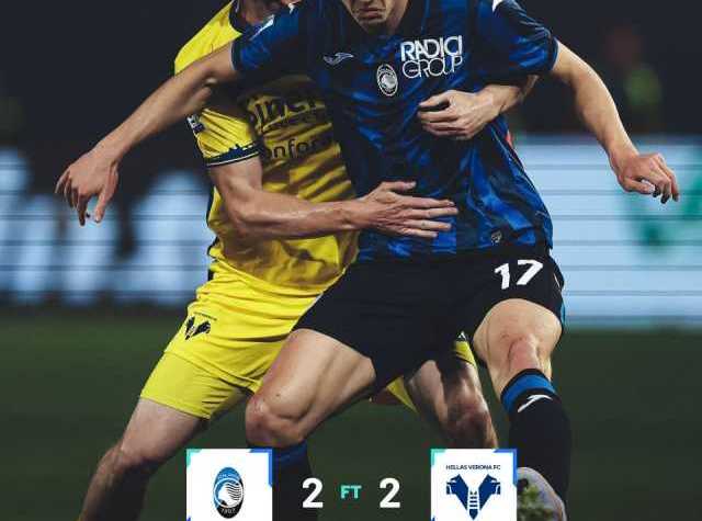 Serie A: Η Βερόνα «επέστρεψε» μετά το 2-0 κι έφυγε με «χρυσό» βαθμό από το Μπέργκαμο (2-2) - Έβγαλαν την υποχρέωση (1-1) Φιορεντίνα και Τζένοα