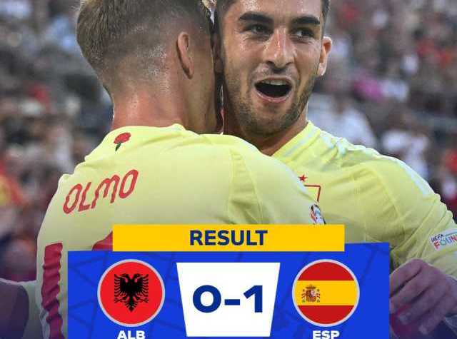 Τα δεύτερα της Ισπανίας απέκλεισαν (1-0) την Αλβανία