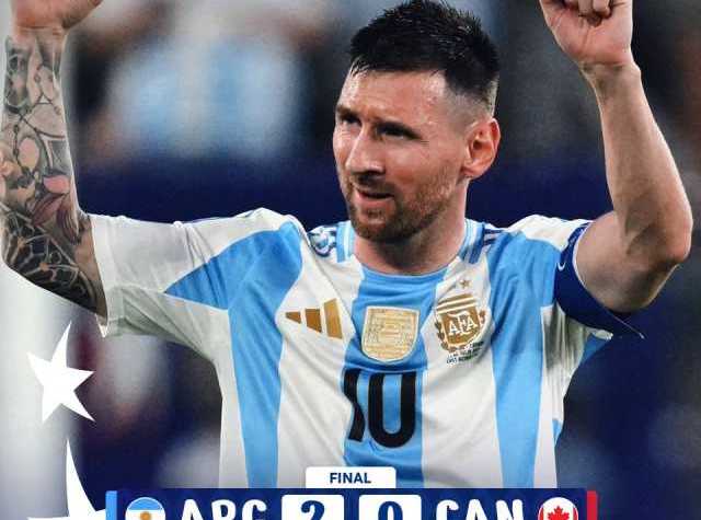 Στον τελικό η Αργεντινή, 2-0 τον Καναδά